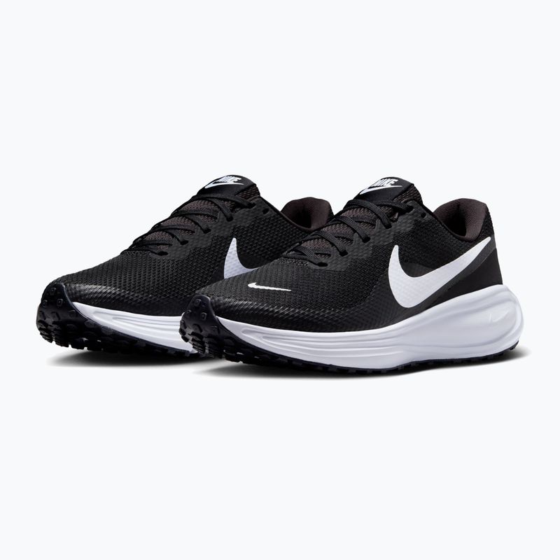 Women's running shoes Nike Revolution 8 black/iron grey/white 10