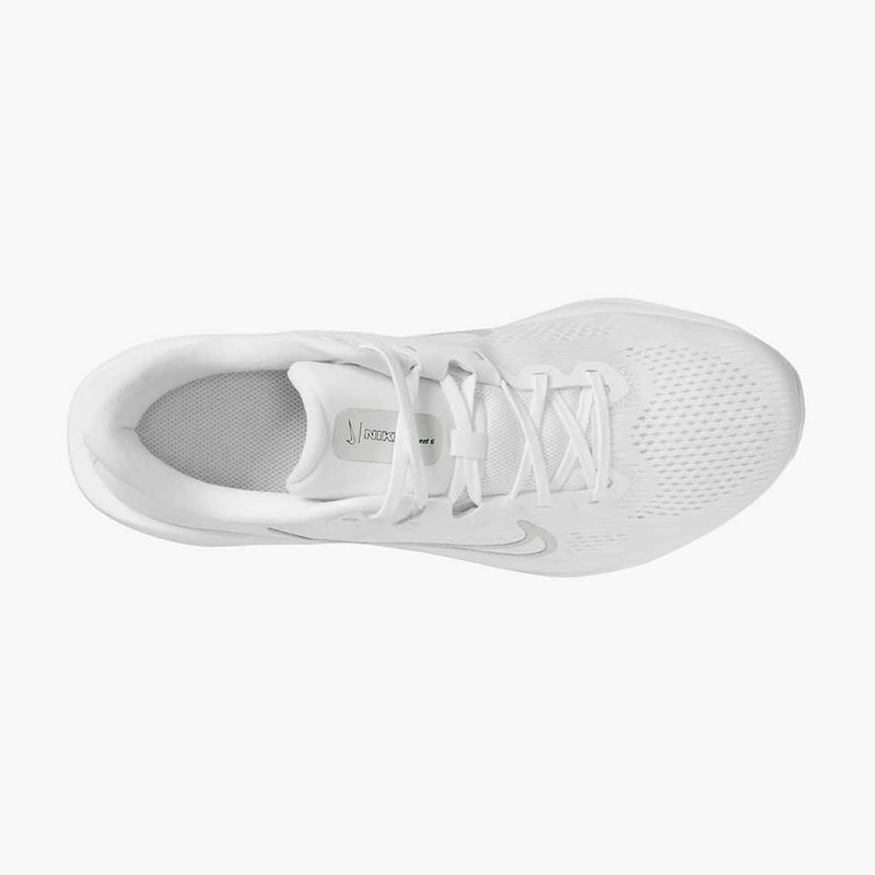 Nike Quest 6 men's running shoes white / platinum tint / white 6
