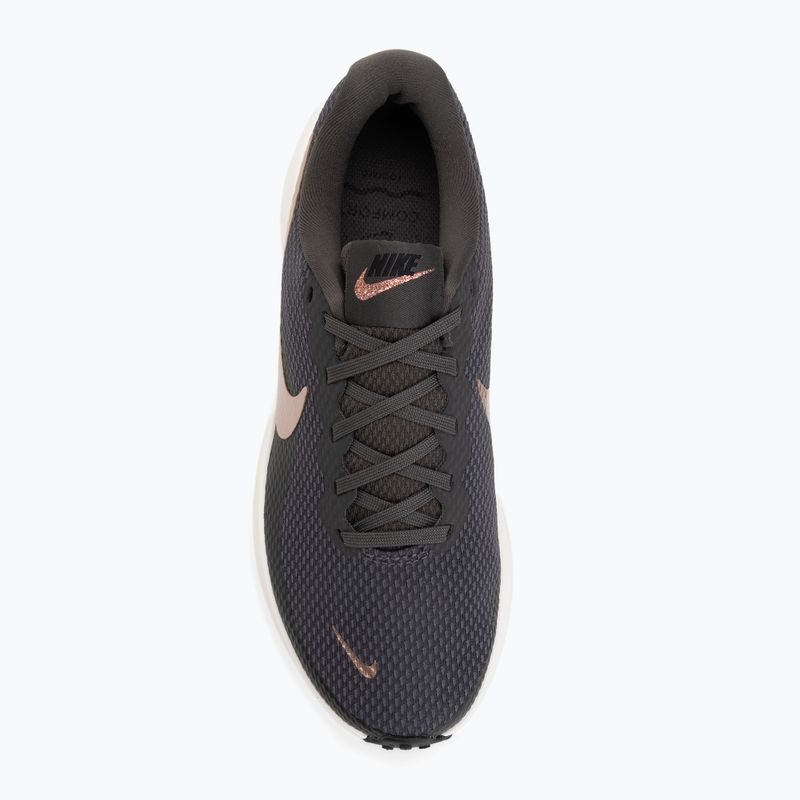 Women's running shoes Nike Revolution 8 medium ash/black-sail/metallic red bronze 5