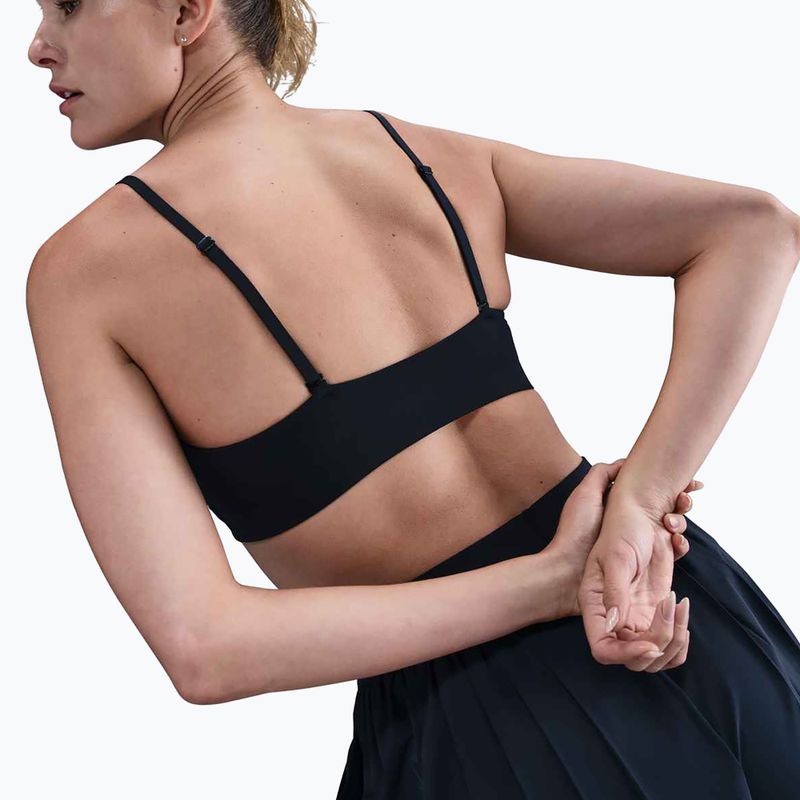 Training bra Nike Form Light-Support Triangle black/smoke grey/dark smoke 5