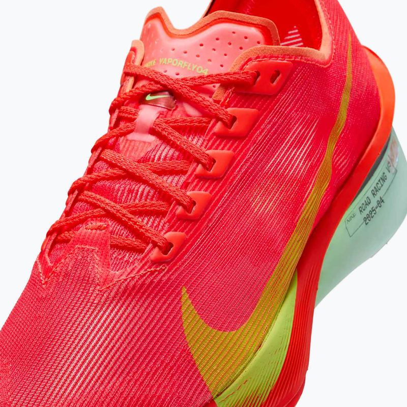 Nike Vaporfly 4 women's running shoes bright crimson / lime blast / mint foam 7