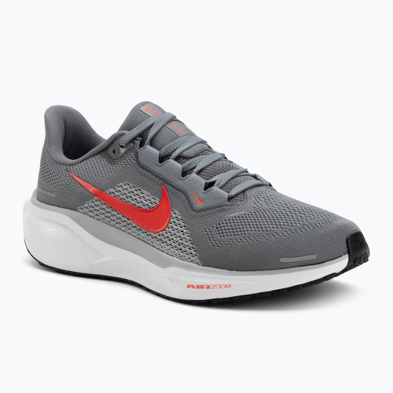 Men's running shoes Nike Pegasus 41 cool grey/wolf grey/pure platinum/bright crimson