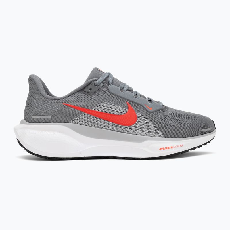 Men's running shoes Nike Pegasus 41 cool grey/wolf grey/pure platinum/bright crimson 2