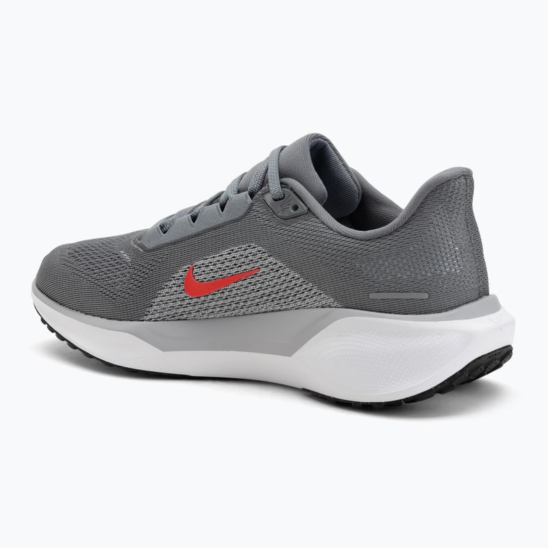Men's running shoes Nike Pegasus 41 cool grey/wolf grey/pure platinum/bright crimson 3