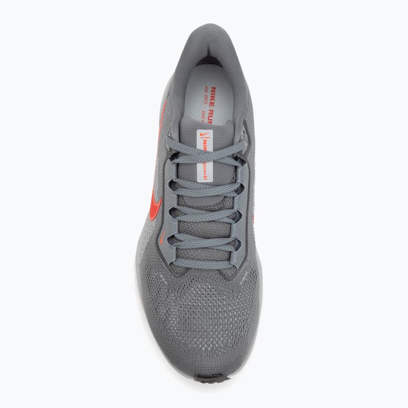 Men's running shoes Nike Pegasus 41 cool grey/wolf grey/pure platinum/bright crimson 5