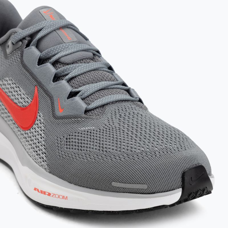 Men's running shoes Nike Pegasus 41 cool grey/wolf grey/pure platinum/bright crimson 7