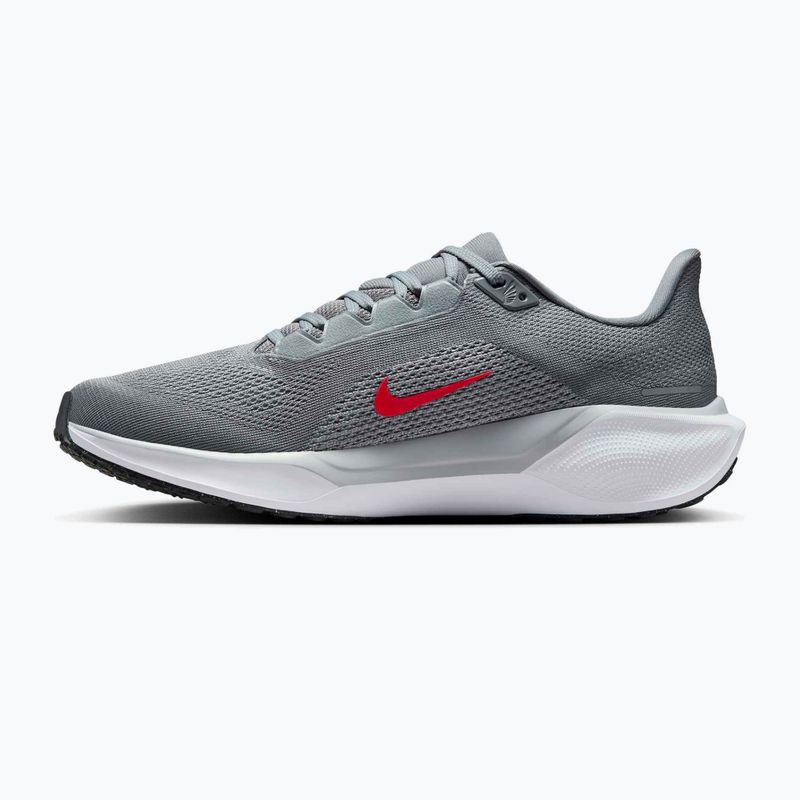 Men's running shoes Nike Pegasus 41 cool grey/wolf grey/pure platinum/bright crimson 2
