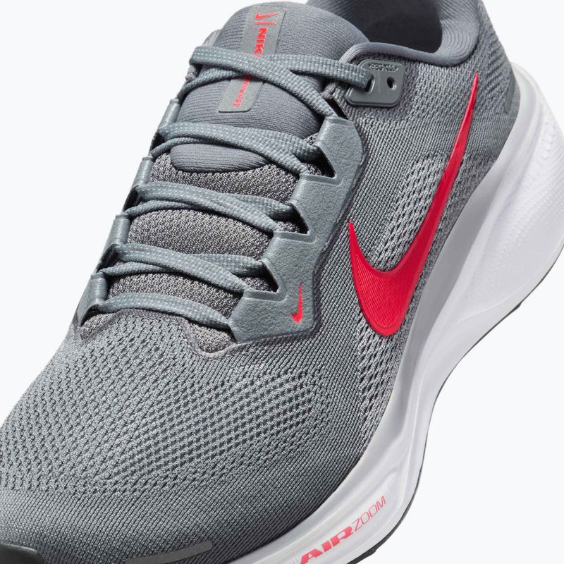 Men's running shoes Nike Pegasus 41 cool grey/wolf grey/pure platinum/bright crimson 8
