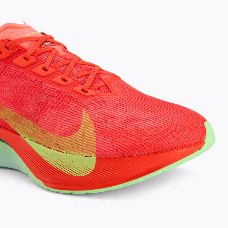 Men's running shoes Nike Vaporfly 4 bright crimson / lime blast / mint foam 7