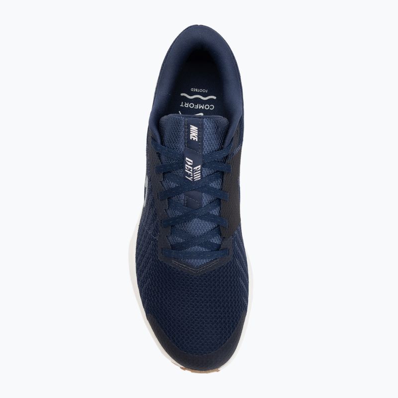 Men's running shoes Nike Run Defy midnight navy / midnight navy / thunder blue 5