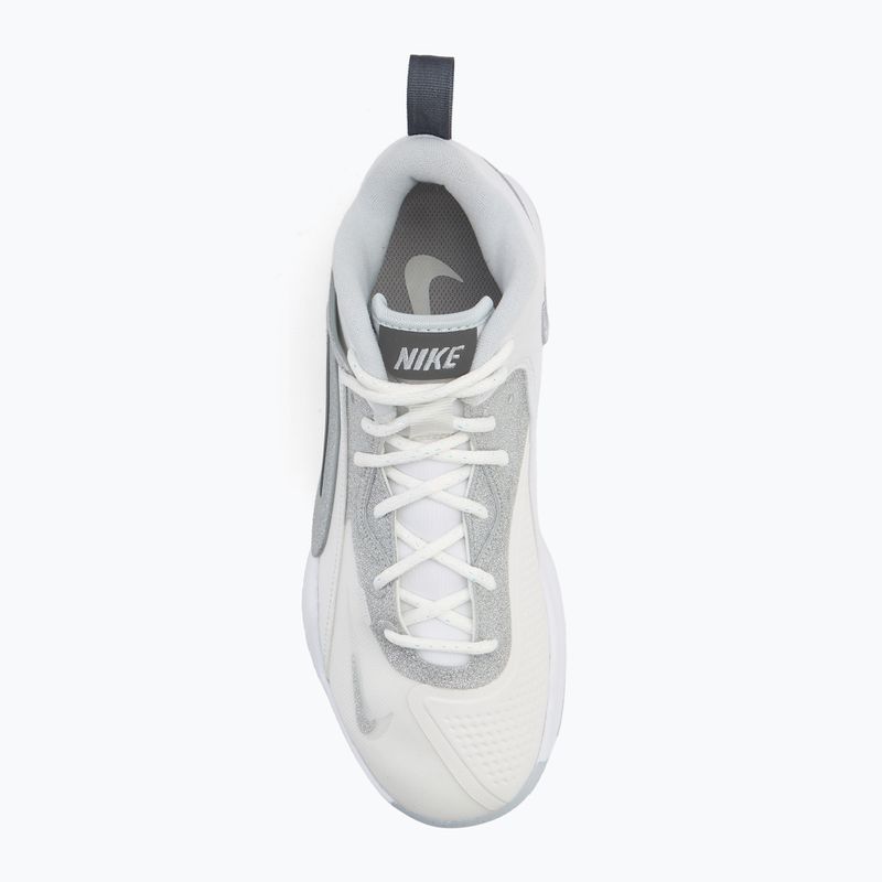 Nike Hyperset 2 SE shoes summit white/metallic silver/pure platinum 5