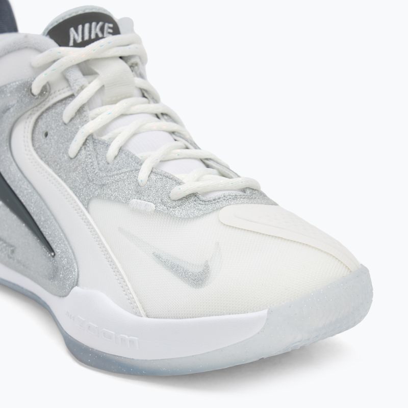 Volleyball shoes Nike Hyperset 2 SE smmit white/metalic silver/pure platinum 7