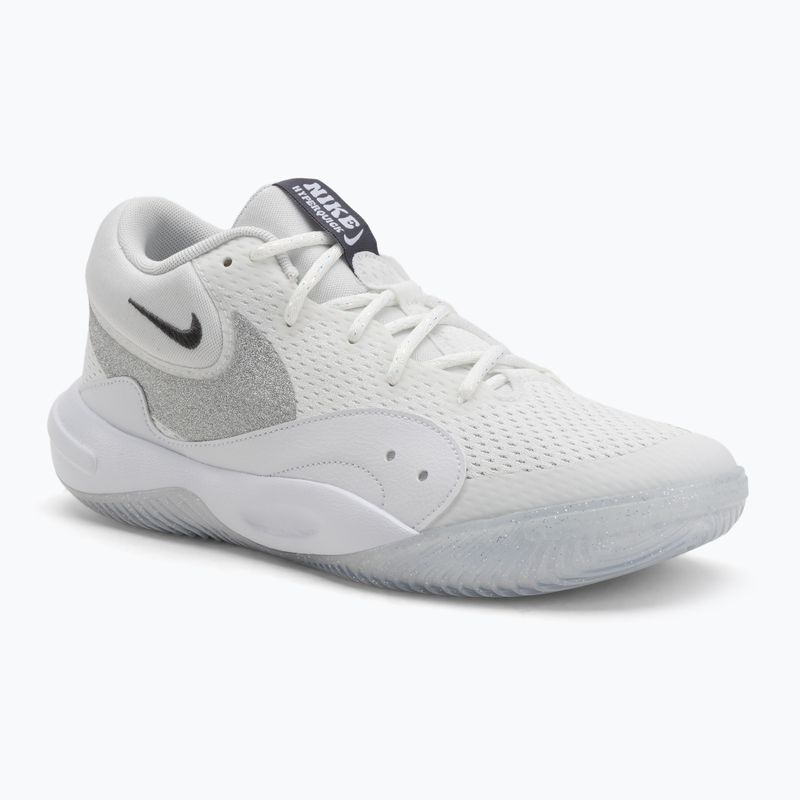Women's volleyball shoes Nike Hyperquick Court Flight SE smmit white/metalic silver/pure platinum