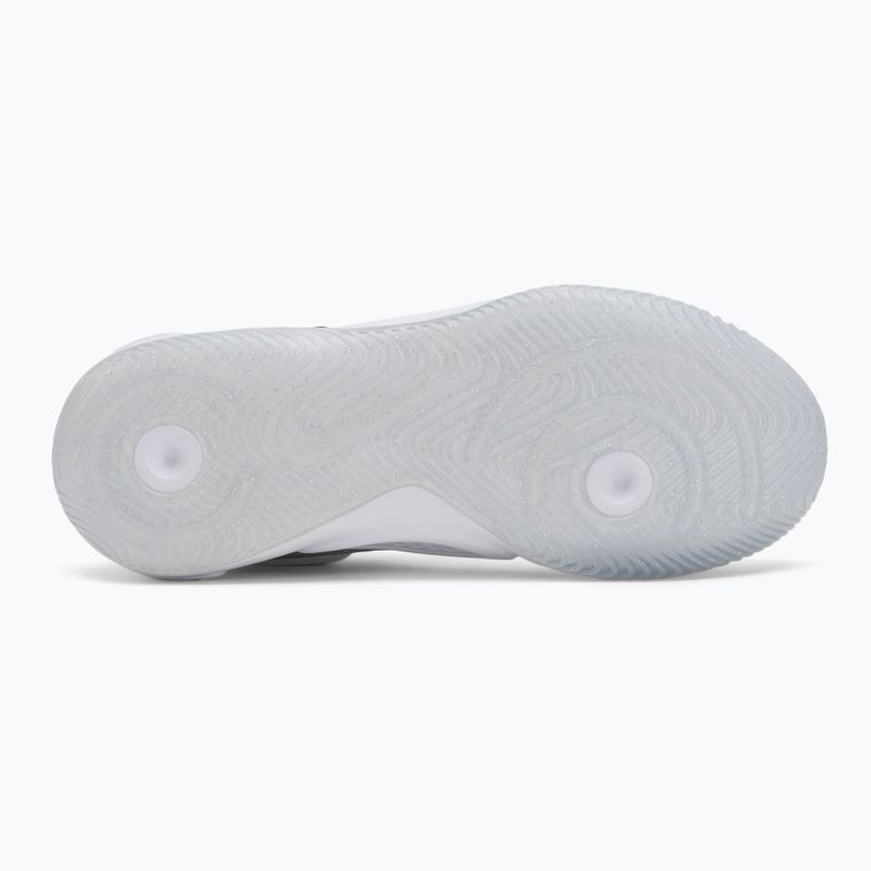 Women's volleyball shoes Nike Hyperquick Court Flight SE smmit white/metalic silver/pure platinum 4