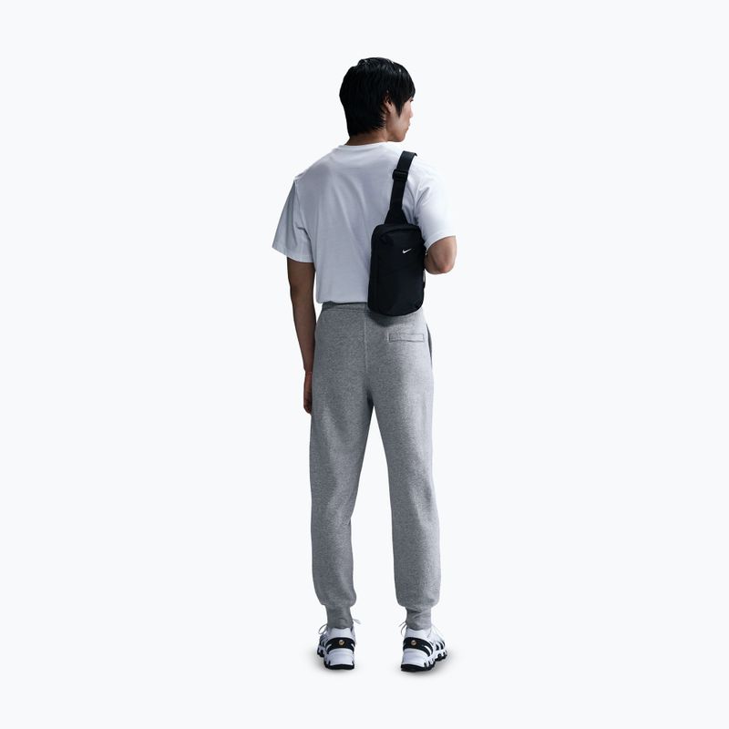 Men's trousers Nike Club Jogger dark grey heather/light smoke grey/white 3