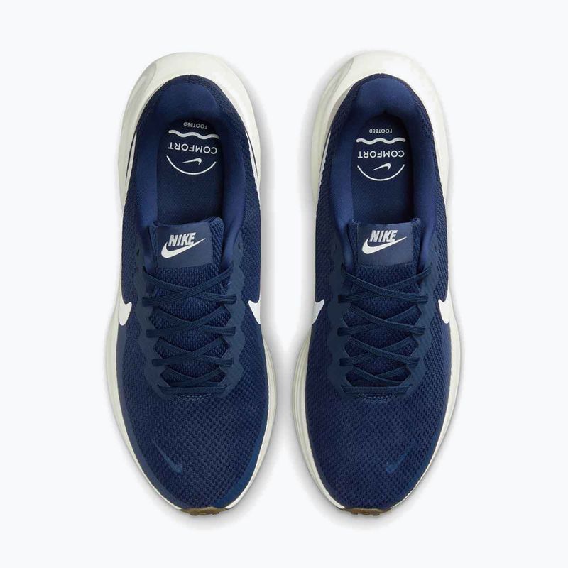 Men's running shoes Nike Revolution 8 midnight navy/gum med brown/sail 8