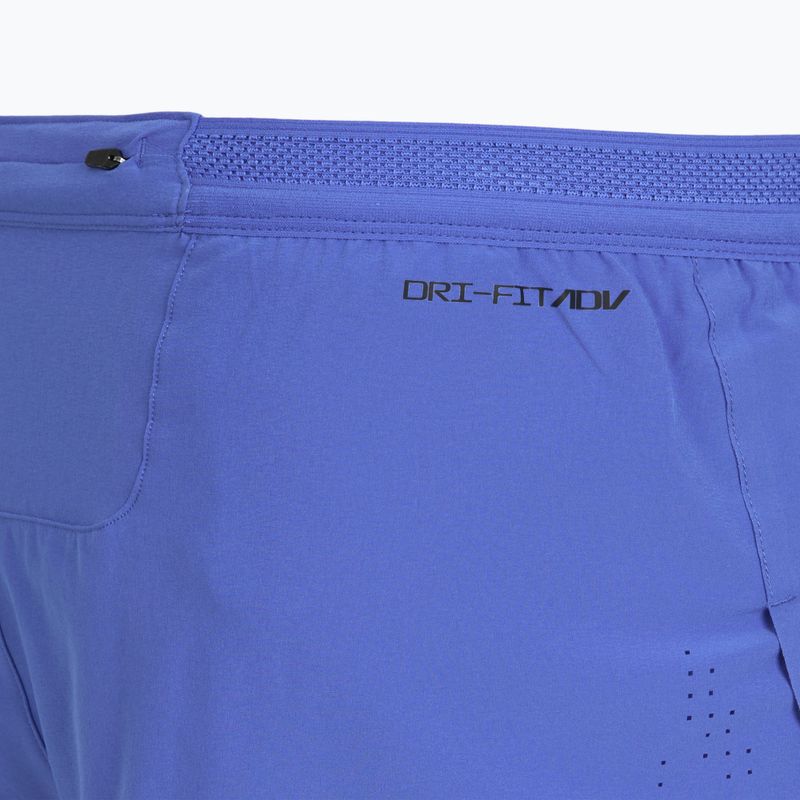 Men's running shorts Nike AeroSwift Dri-Fit ADV comet blue / black 10