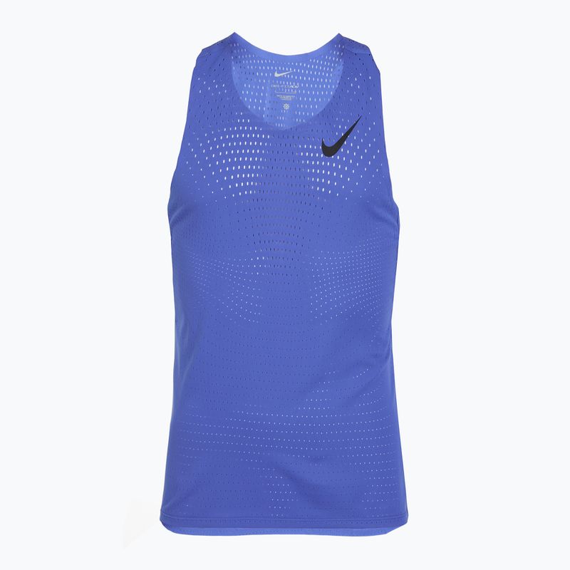 Men's running top Nike AeroSwift Dri-Fit ADV comet blue / black 7