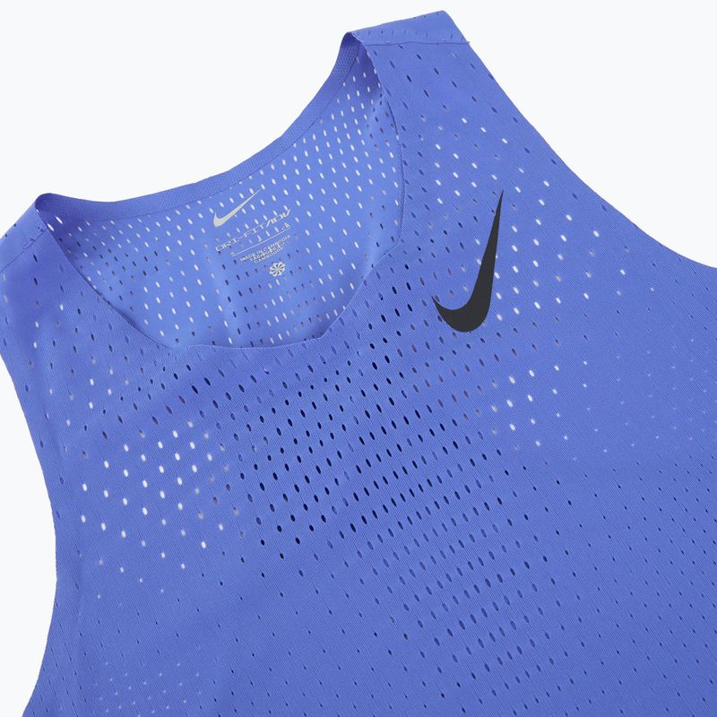 Men's running top Nike AeroSwift Dri-Fit ADV comet blue / black 9