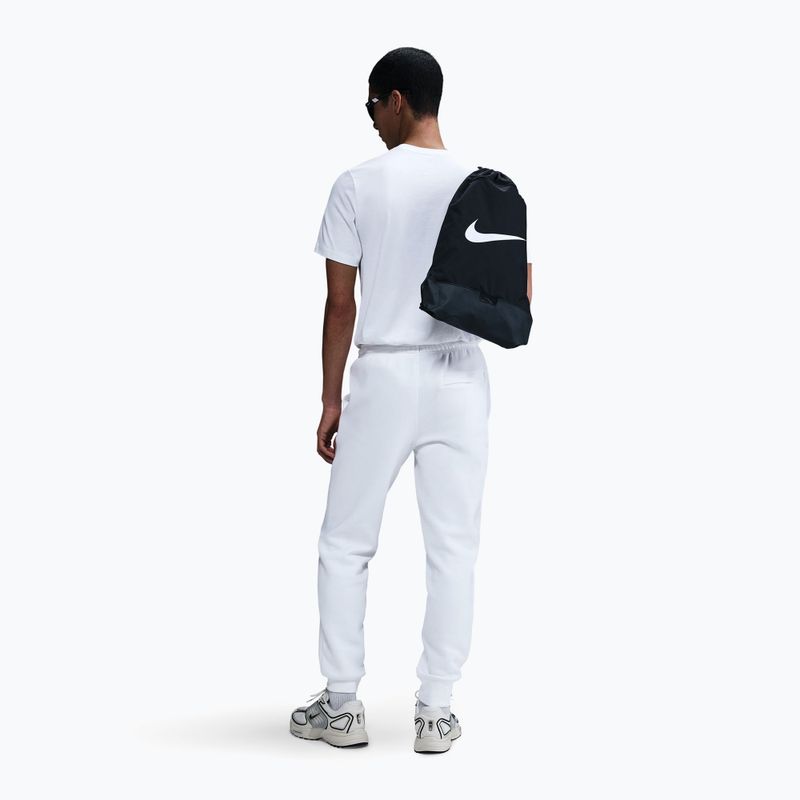 Men's trousers Nike Club Jogger white/white/black 3