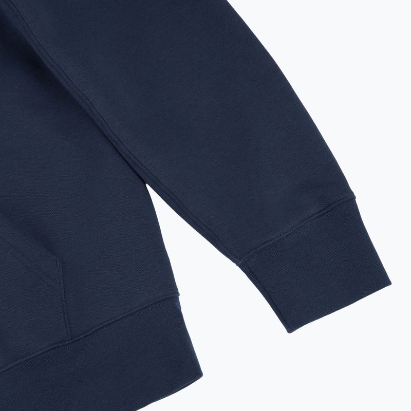 Men's sweatshirt Nike Club Full Zip Hoodie obsidian/obsidian/white 9