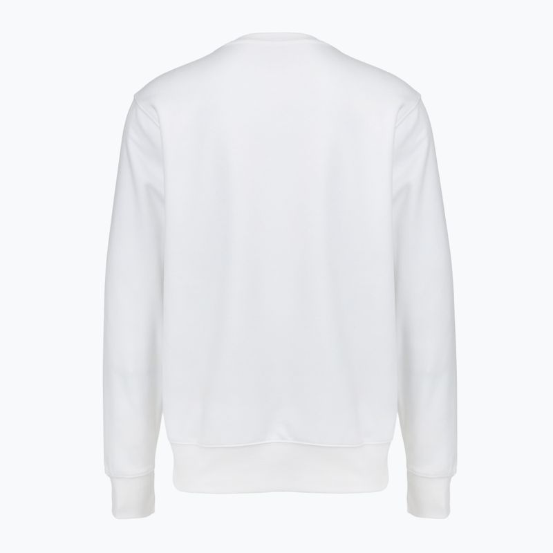 Men's sweatshirt Nike Club Fleece Crew white/black 8