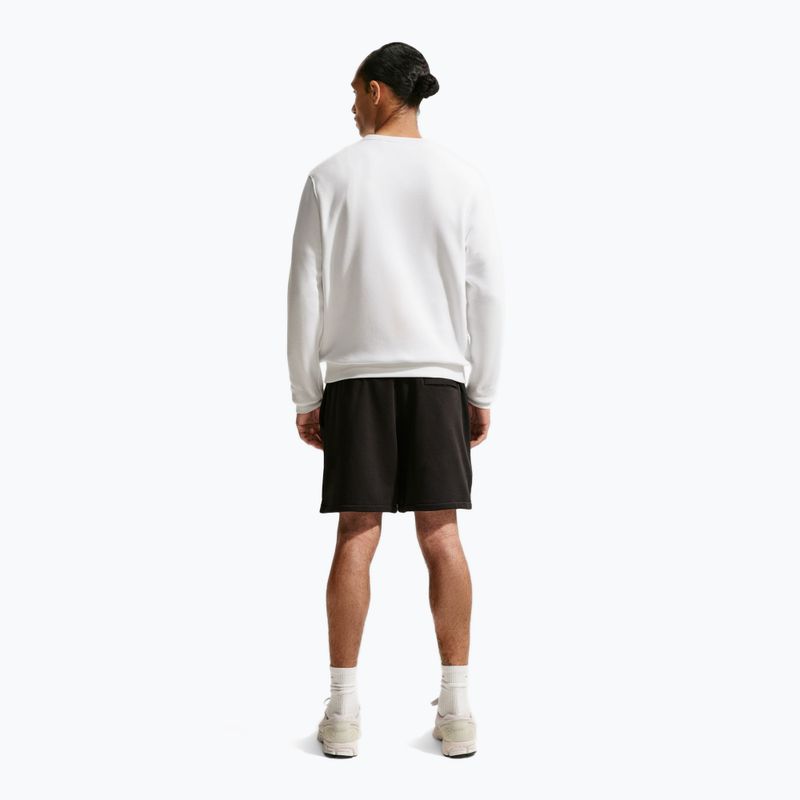 Men's sweatshirt Nike Club Fleece Crew white/black 3