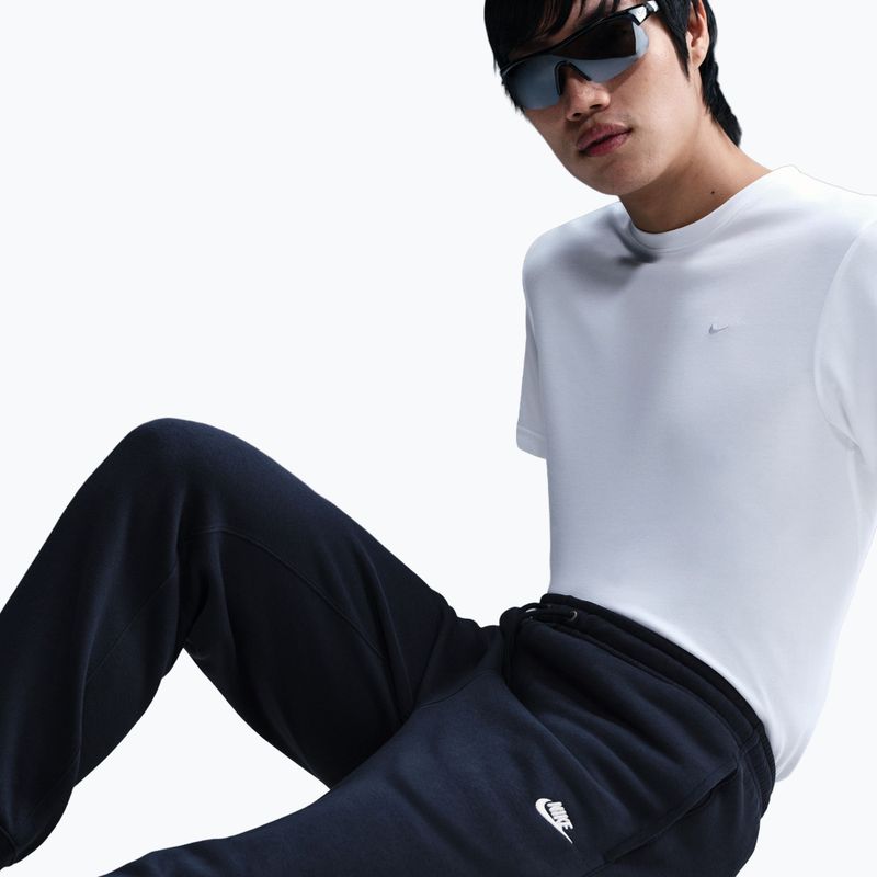 Men's trousers Nike Club Jogger obsidian/obsidian/white 4