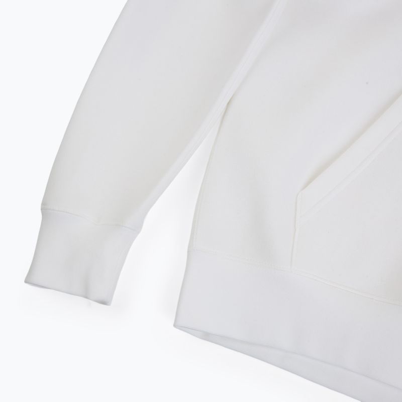 Men's sweatshirt Nike Club Pullover Hoodie white/white/black 10