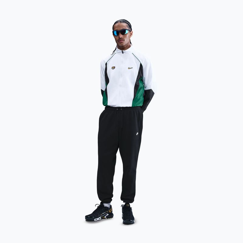 Men's trousers Nike Club Cuffed Brushed black/black/white 2