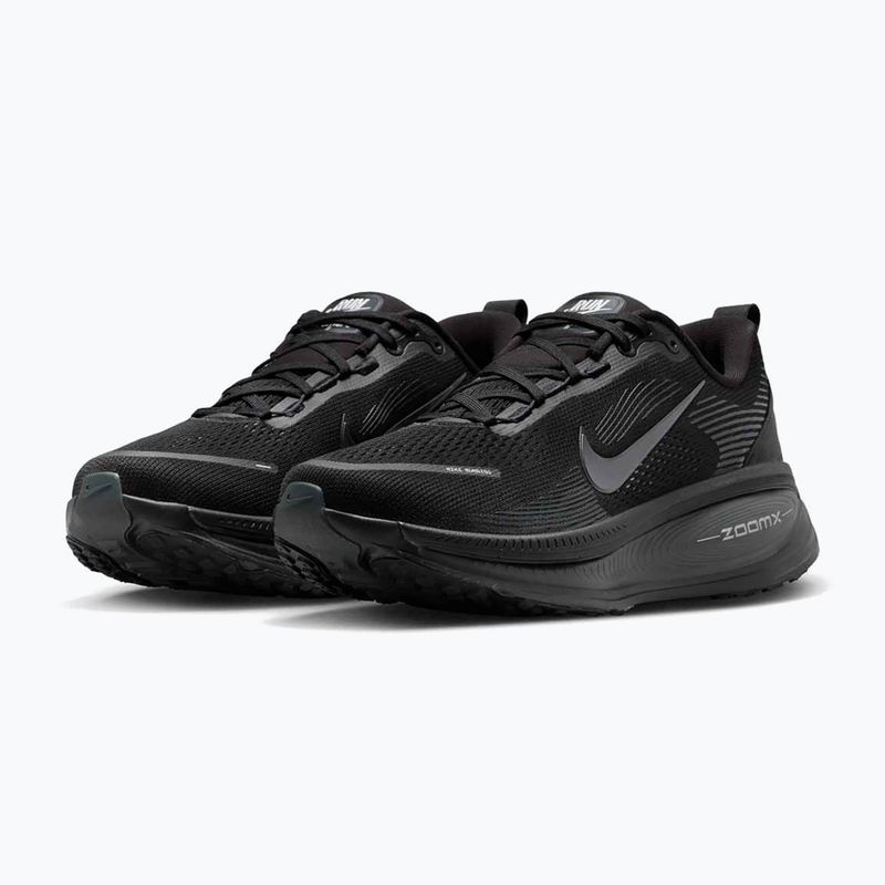 Men's running shoes Nike Vomero 18 black/dark smoke grey/light smoke grey/black 3