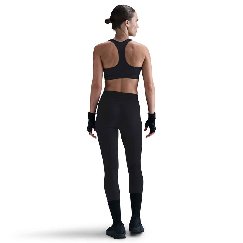 Women's leggings Nike One High-Waisted black/white 3