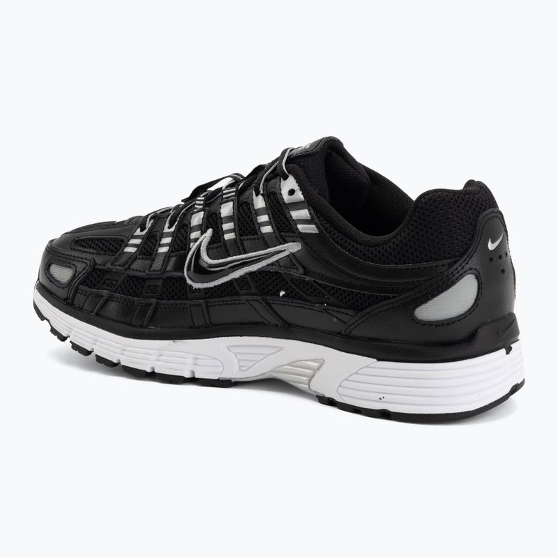 Men's shoes Nike P-6000 black/white/metallic silver/black 3