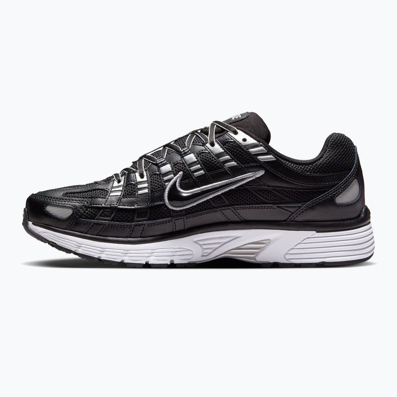 Men's shoes Nike P-6000 black/white/metallic silver/black 2
