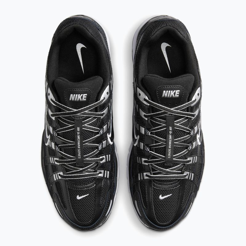 Men's shoes Nike P-6000 black/white/metallic silver/black 4