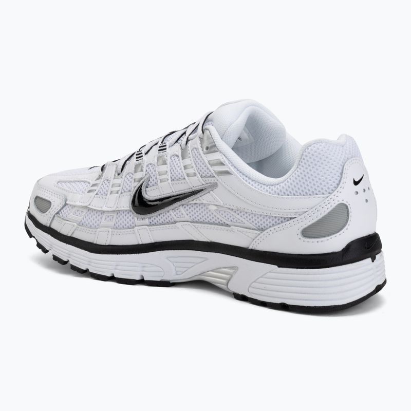 Men's shoes Nike P-6000 white/metallic silver/black/black 3