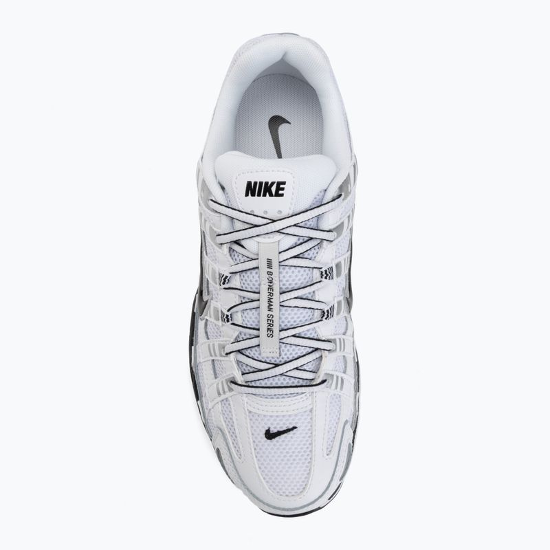 Men's shoes Nike P-6000 white/metallic silver/black/black 5