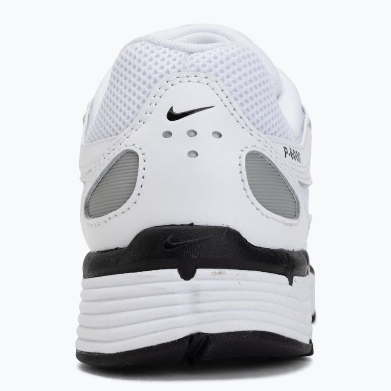 Men's shoes Nike P-6000 white/metallic silver/black/black 6