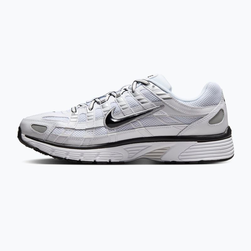 Men's shoes Nike P-6000 white/metallic silver/black/black 2