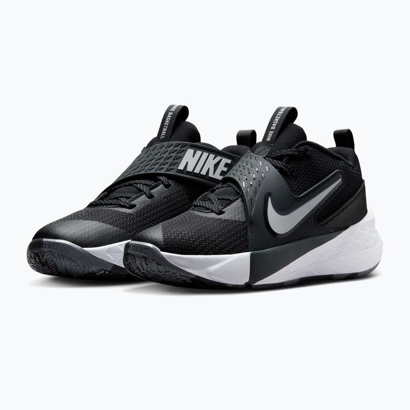 Children's shoes Nike Team Hustle D 12 black/anthracite/white 3