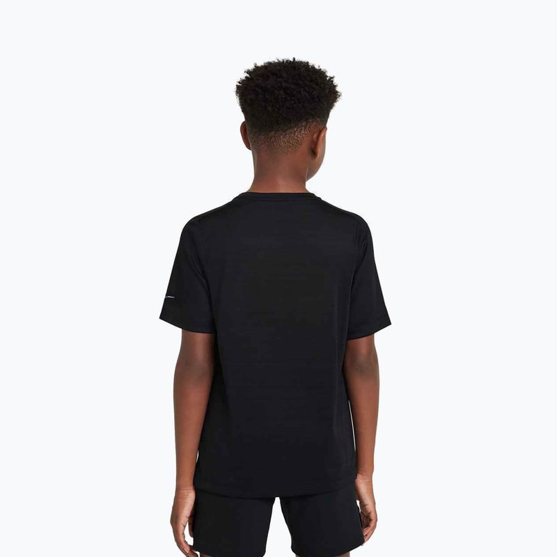 Chilren's T-shirt Nike Multi Tech Dri-Fit black/black 2