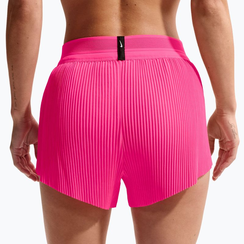 Women's running shorts Nike AeroSwift Dri-Fit ADV Mid-Rise 3" hyper pink/black 6