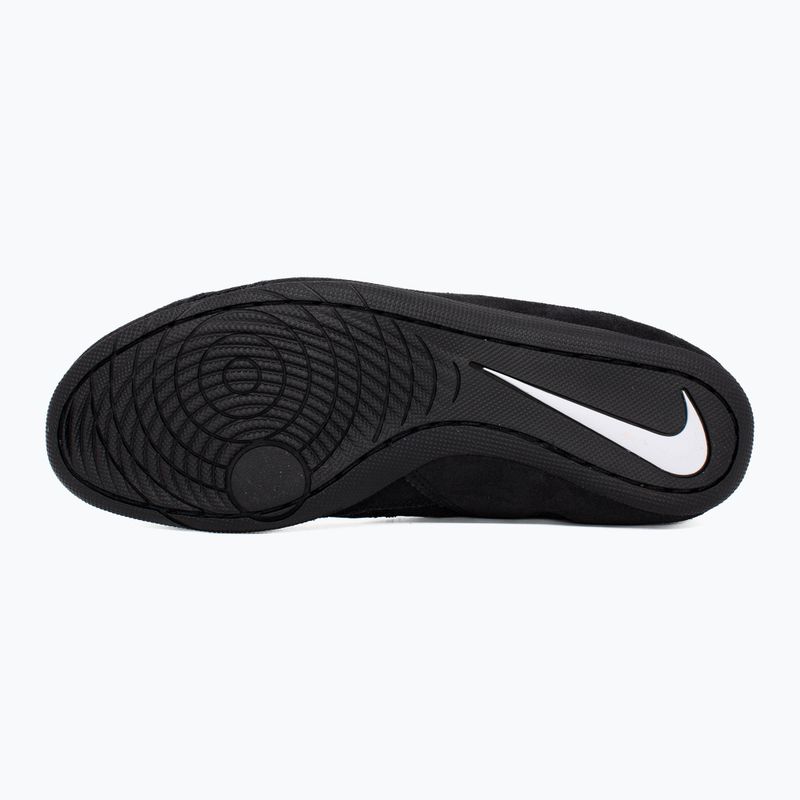 Nike Speedsweep VIII wrestling shoe black/white/black/wolf grey 3