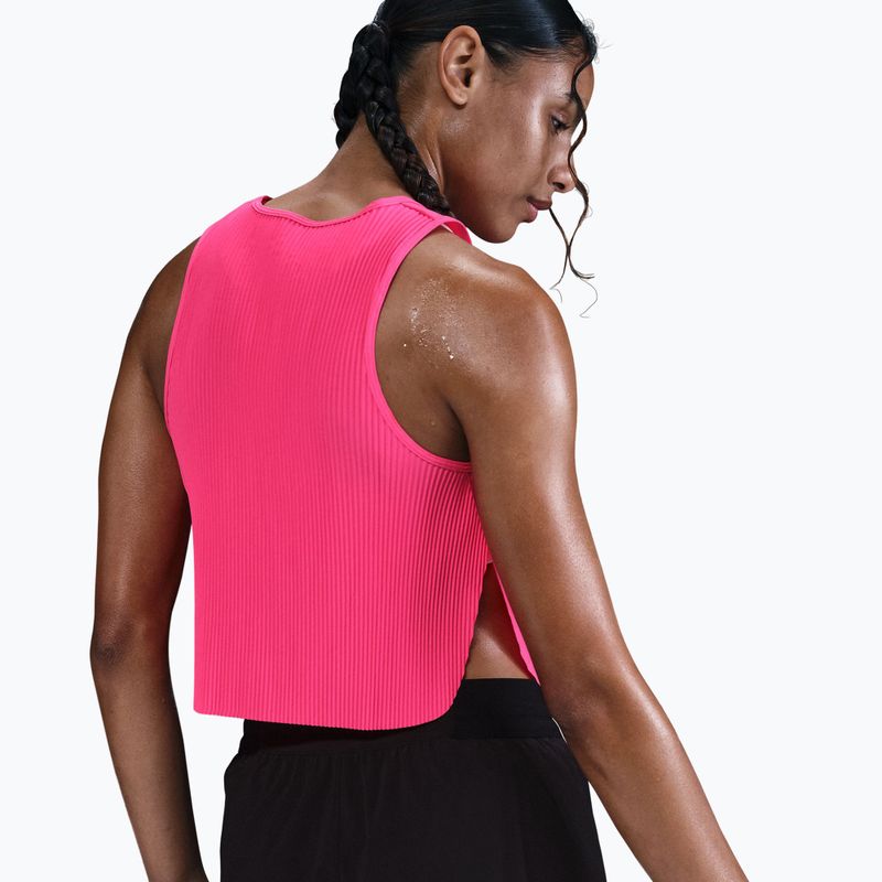 Women's running shirt Nike AeroSwift hyper pink/black 5