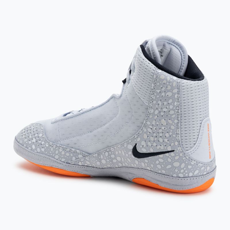 Nike Inflict 4 SE football grey/dark obsidian/sky grey/titanum wrestling shoe 3
