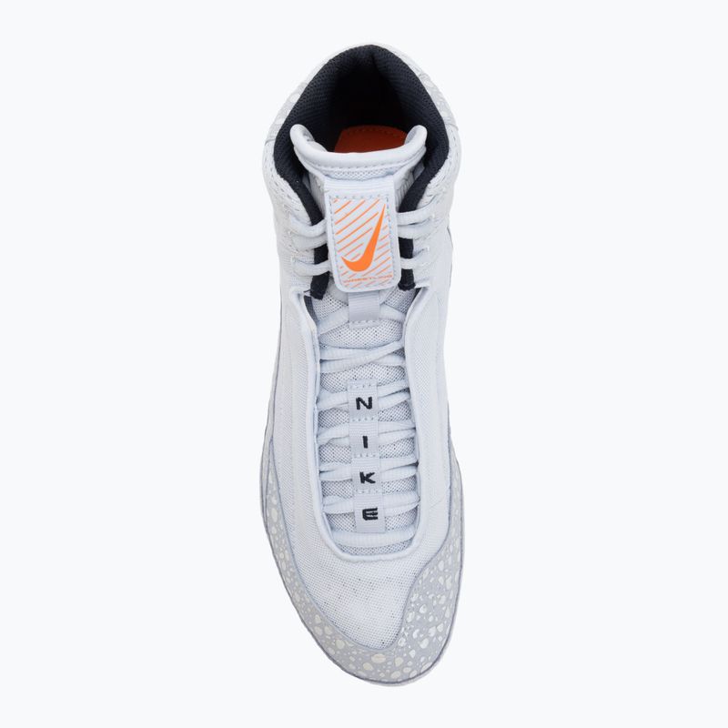 Nike Inflict 4 SE football grey/dark obsidian/sky grey/titanum wrestling shoe 5