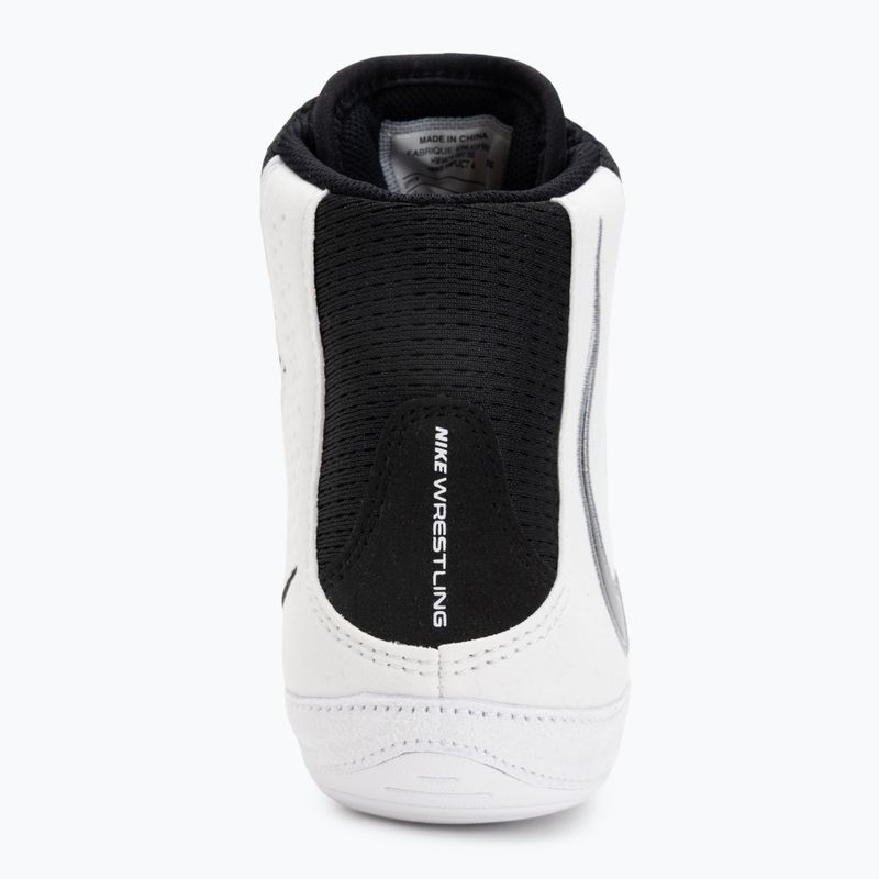 Nike Inflict 4 black/white/wolf grey wrestling shoe 6