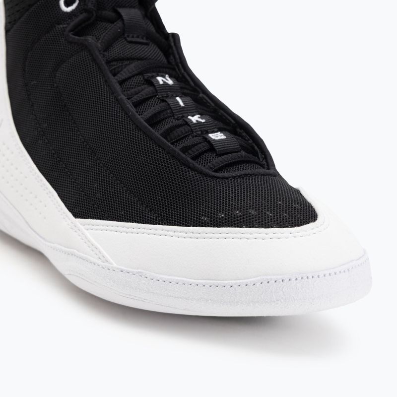 Nike Inflict 4 black/white/wolf grey wrestling shoe 7