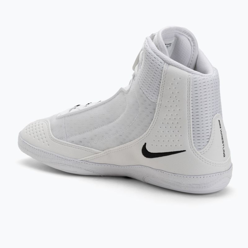 Nike Inflict 4 white/black/white wrestling shoes 3