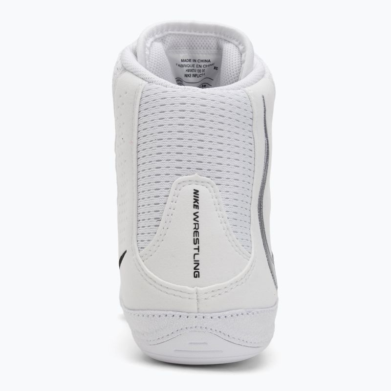 Nike Inflict 4 white/black/white wrestling shoes 6
